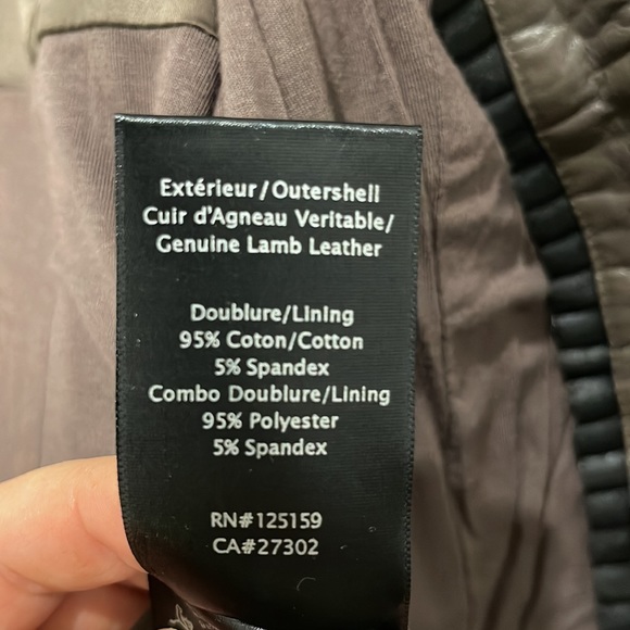 MACKAGE lamb leather jacket - Picture 5 of 8